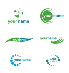 Ecology logo vector image