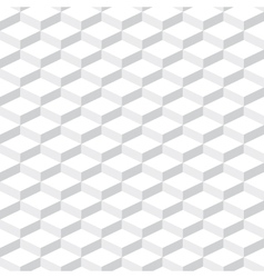 Cubes seamless pattern background vector image