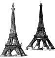Eiffel tower vector image