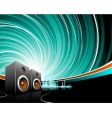 Illustration for a musical theme vector image