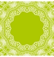 Ornamental round pattern vector image