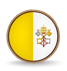 Vatican City Seal Vatican City Seal vector image