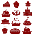 Sweet pastry vector image