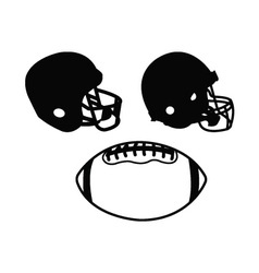 Football set Football set vector image