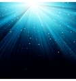 Blue color design with a burst EPS 8 vector image