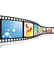Film strip with nice pictures vector image