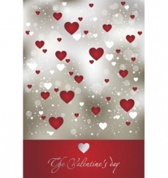 Christmas greeting card vector image