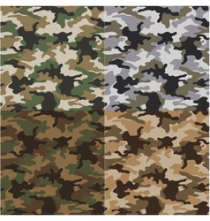 Seamless camouflage pattern Seamless camouflage pattern vector image