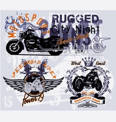 Speedroad rider vector image
