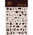 House icons vector image
