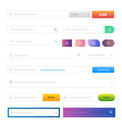 Web design elements and buttons ui set Web design elements and buttons ui set vector image