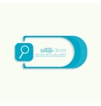 Search with a magnifying glass Search with a magnifying glass vector image
