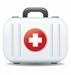 First aid box vector image