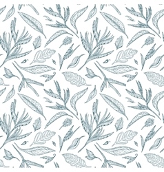 Tropical Sketch Pattern vector image