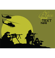 Night patrol vector image