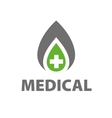 Logo medical vector image