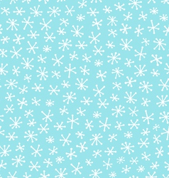 Snow pattern vector image