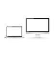 Computer screens vector image