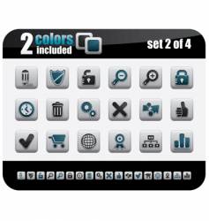 Web icons Web icons vector image