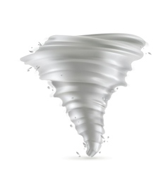 Tornado vector image