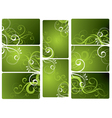 Decorative works for the text vector image