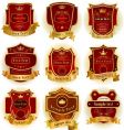 Decorative elements vector image