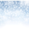Winter background vector image