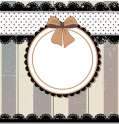 Vintage background antique vector image