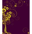 Tree shape from twirls Tree shape from twirls vector image