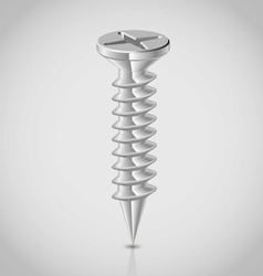 Screw vector image