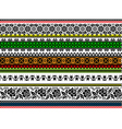 Inca iconography background vector image