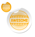 Awesome stick vector image
