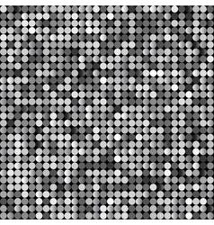 Seamless background with shiny silver paillettes vector image