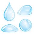 Droplets vector image