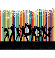 Party people vector image
