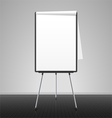 Flip chart vector image
