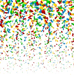 Confetti Background vector image