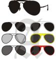 Sunglasses vector image