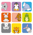 Funny Animal Card vector image
