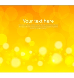 Abstract orange background vector image