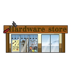 A hardware store vector image