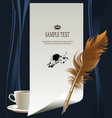 Cup of coffee vector image