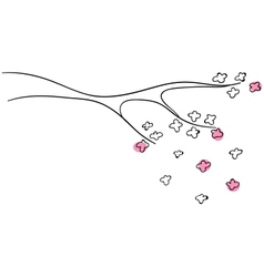 Sakura vector image