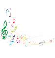 Notes lines vector image