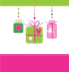 New year card vector image