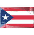 Puerto rico national flag vector image