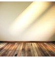 Empty Beige lines wall room EPS 10 vector image
