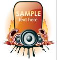 Music banner vector image
