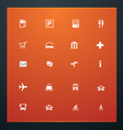 Universal glyphs 19 gps 2 vector image