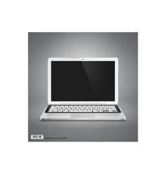 Laptop vector image
